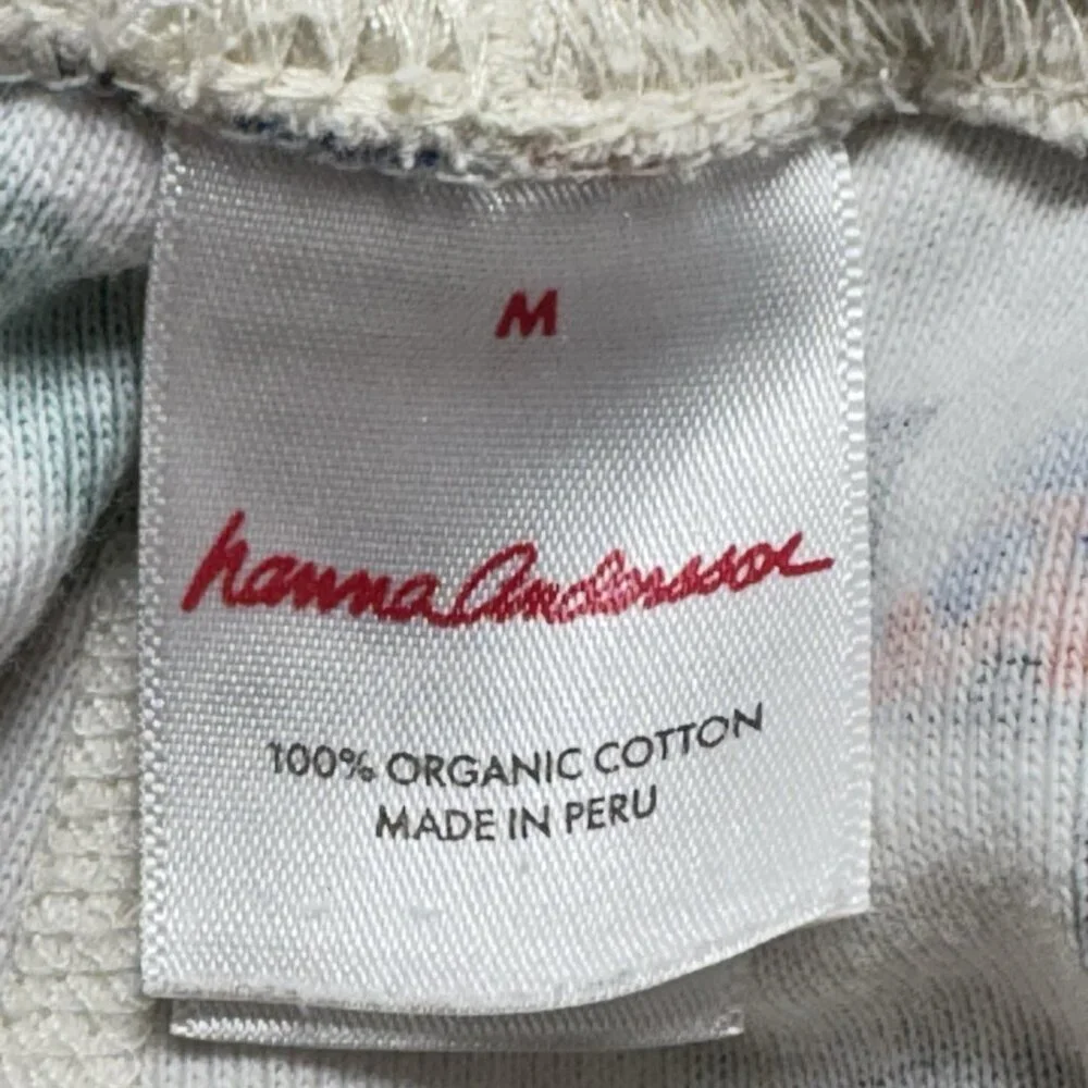 HANNA ANDERSON Kids Pajama Bottom Size M Multicolor Stairs Helping 25-13‎
